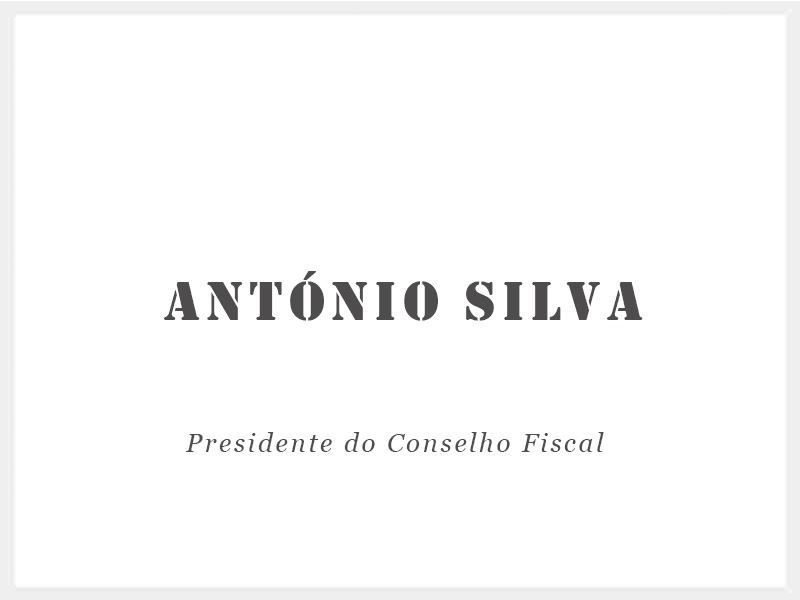 António Silva - Presidente do Conselho Fiscal