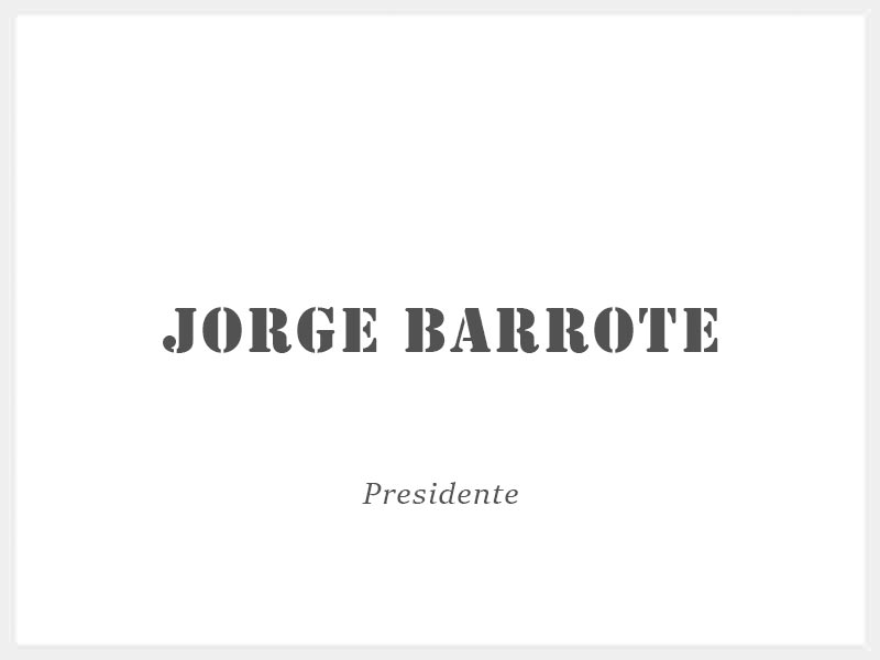 Jorge Barrote - Presidente